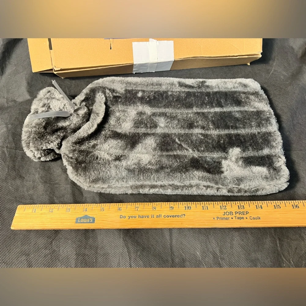Voila Gray Faux Fur Hot Water bag